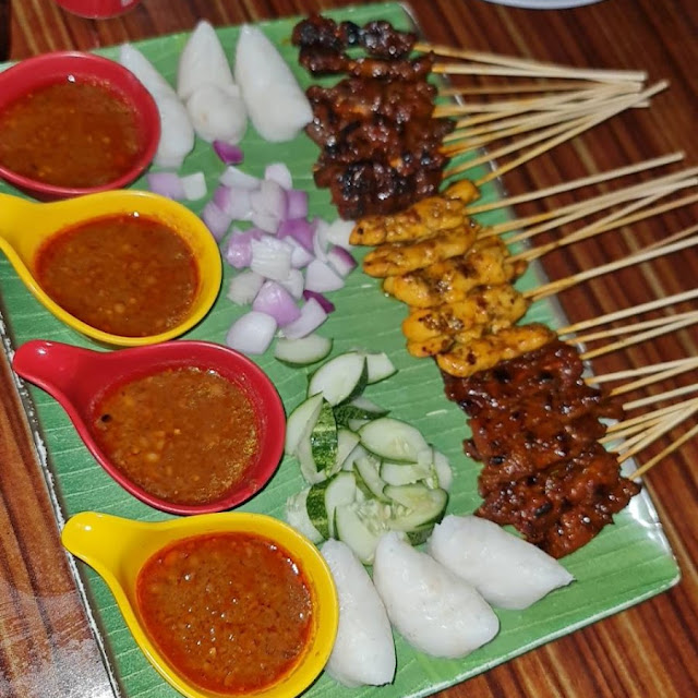 Beef and Mutton Satay Chicken