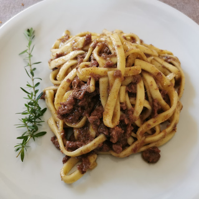 Tagliolini Al Ragù Di Cervo