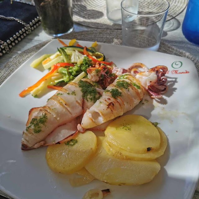 Grilled Squid