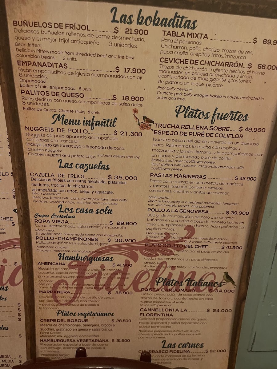 Menu Photo 0