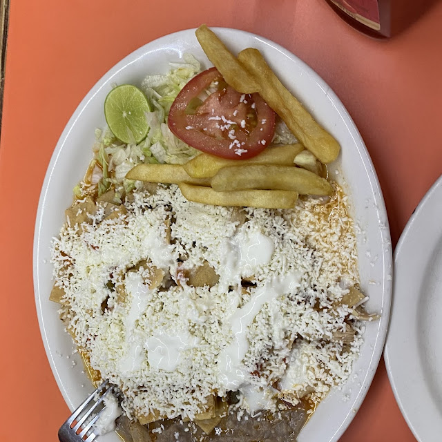 Chilaquiles Con Pollo