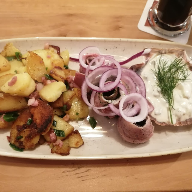 Dreierlei Matjes Mit Bratkartoffeln