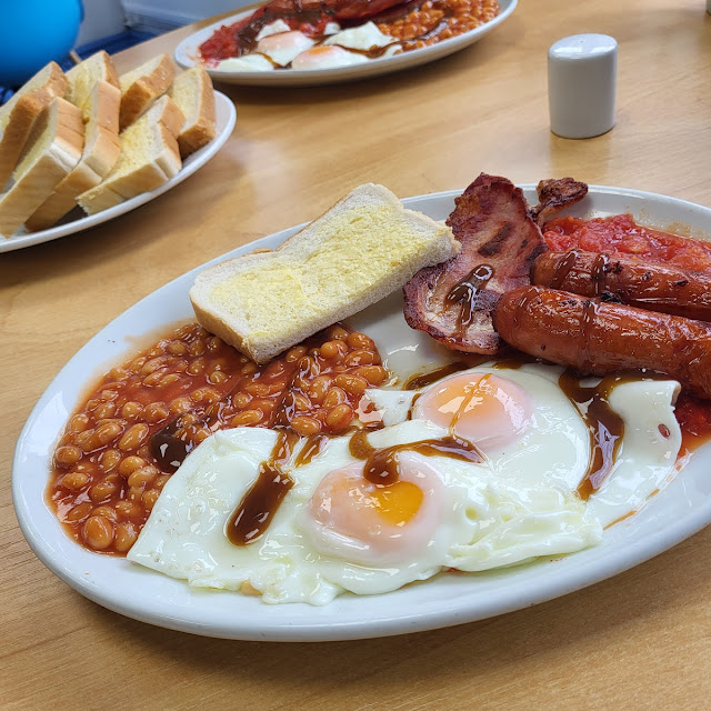 Full English Breakfast and Tea