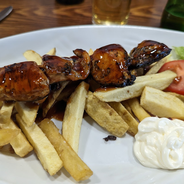 BBQ Chicken Skewers