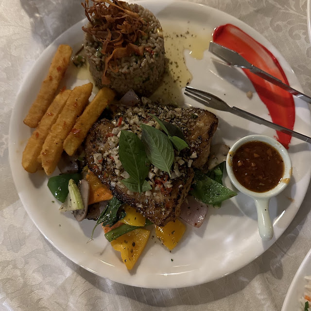 Pisvi Fish with Sticky Rice