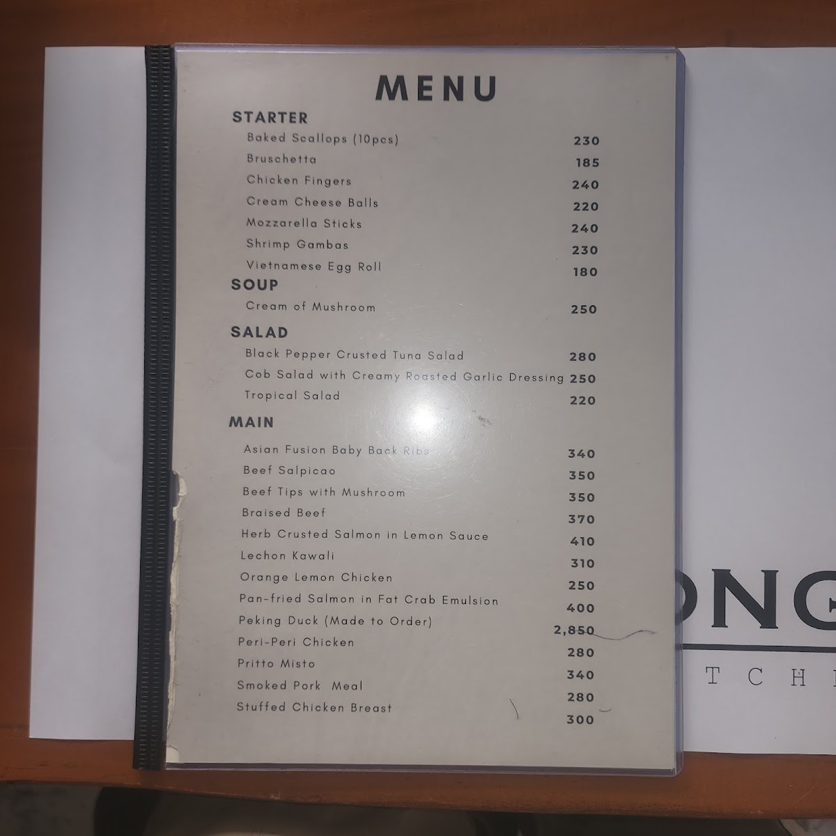 Menu Photo 9