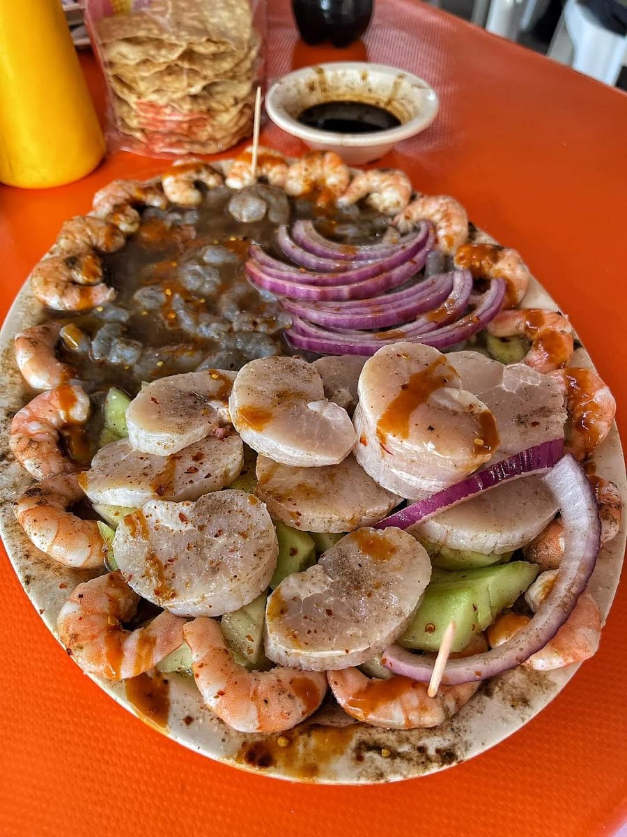 Callos y aguachiles Los Olivos Guamúchil