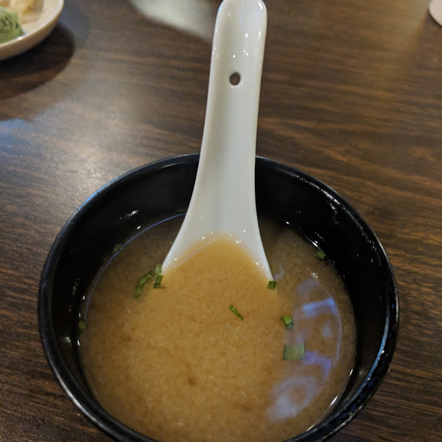 Miso Soup with Green Onion & Seaweed