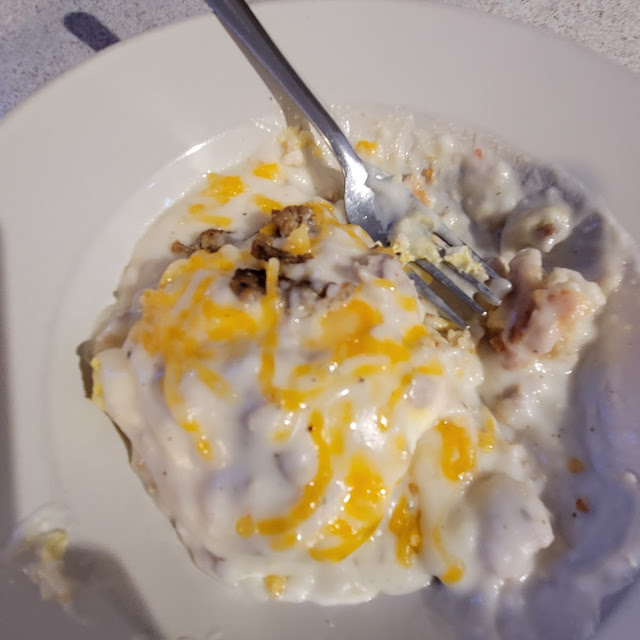 Loaded Biscuits and Gravy
