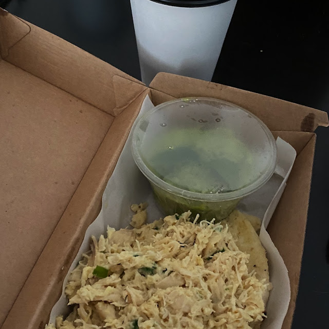 Chicken Avocado Arepas