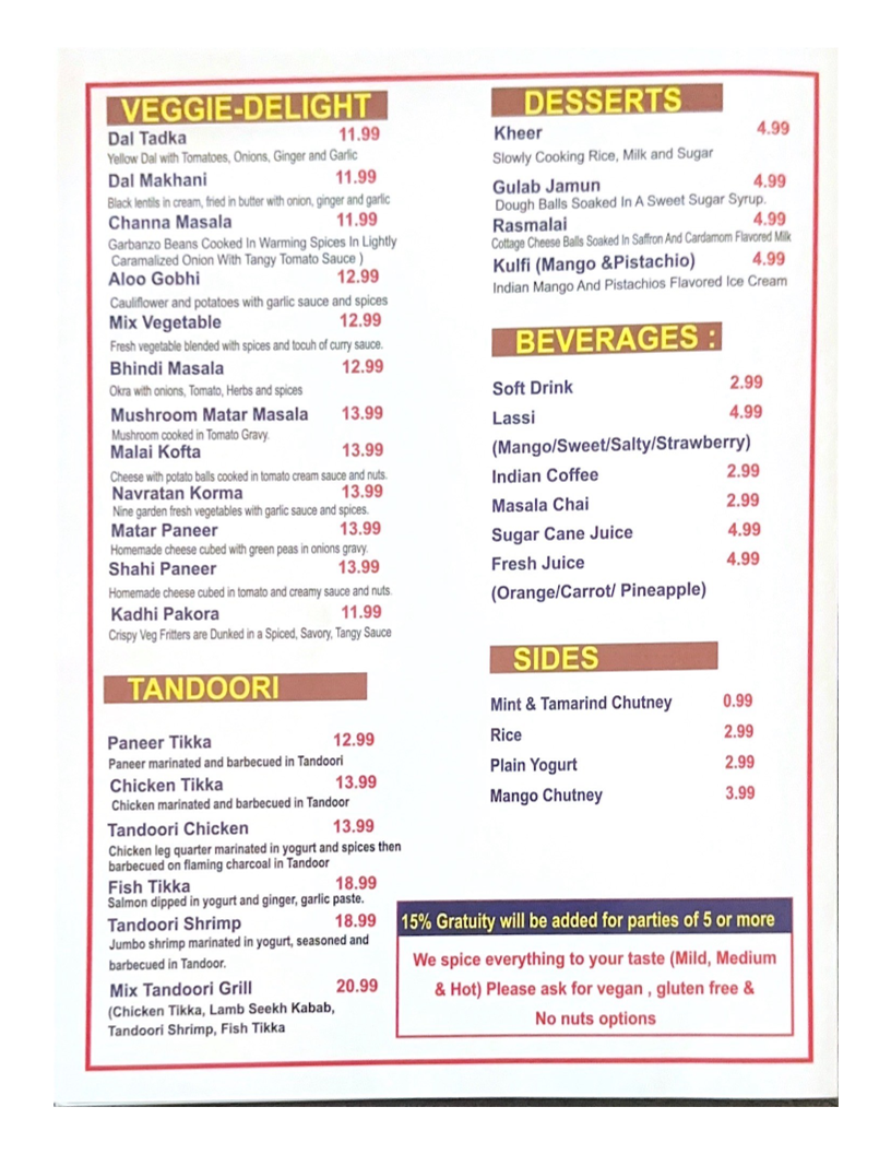 Menu Photo 0