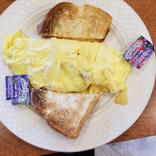 Ham and Cheese Omelette