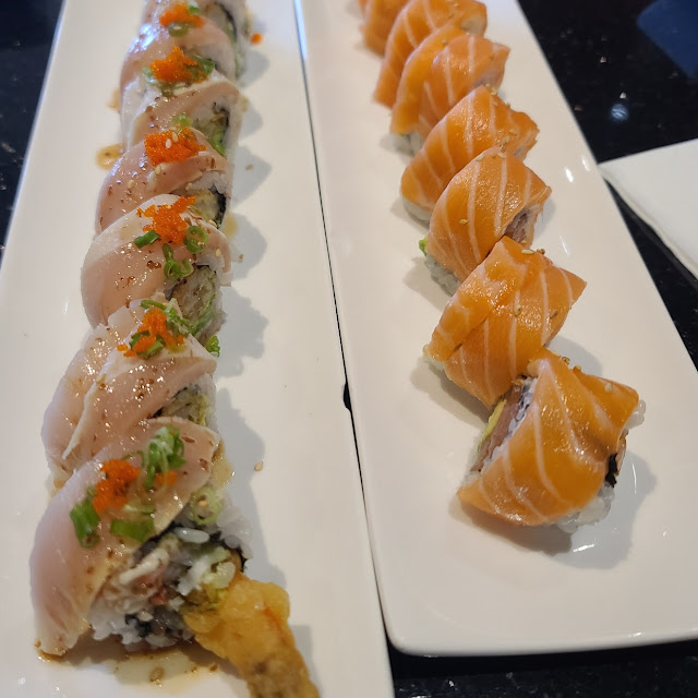 Albacore Delight and Philadelphia Roll