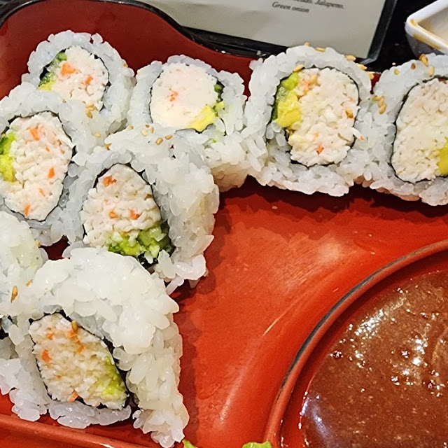 Lunch Special with Chicken Teriyaki and Shrimp Tempura