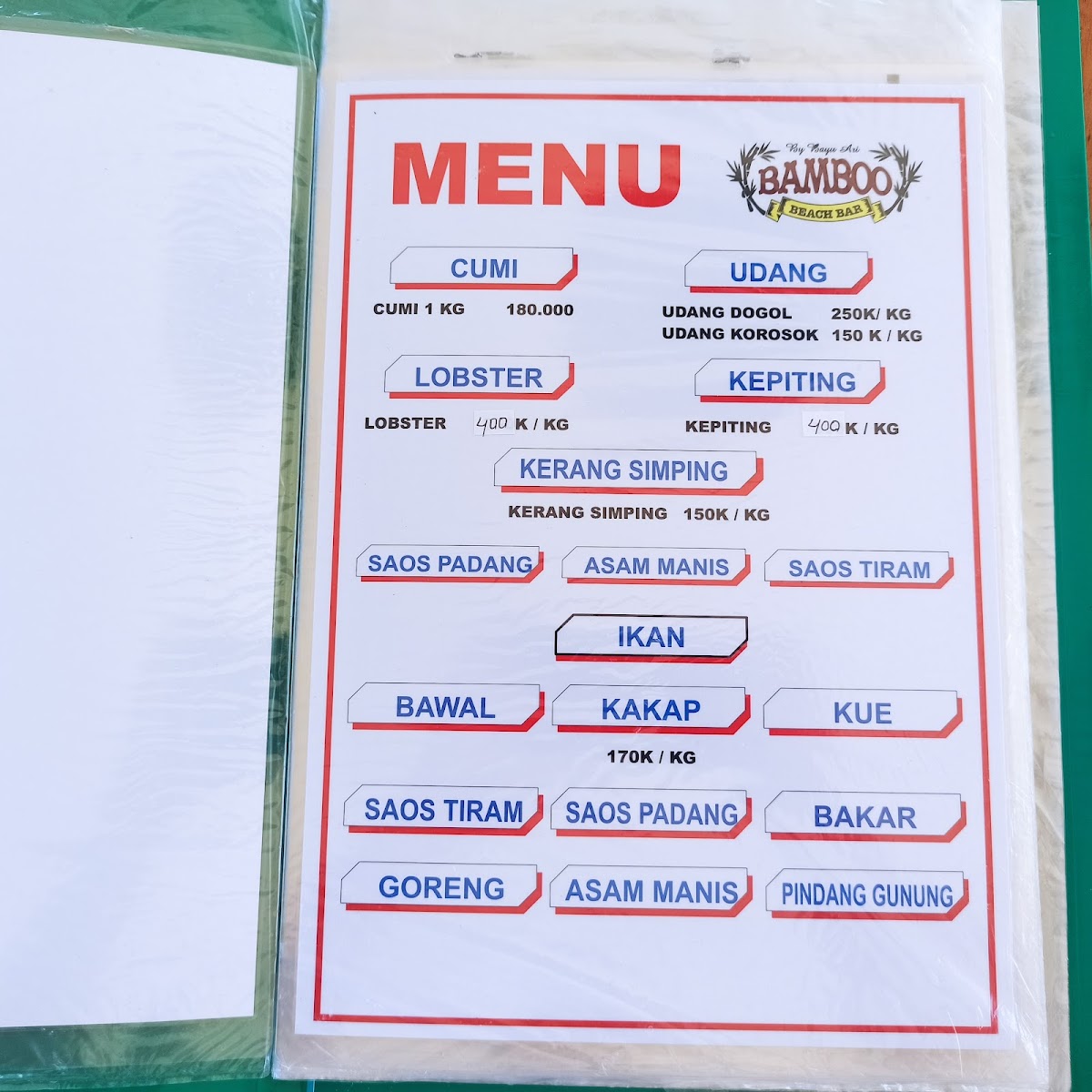 Menu Photo 9