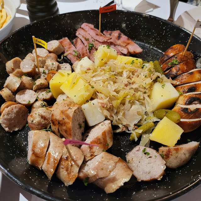 Bavarian Sausage Platter