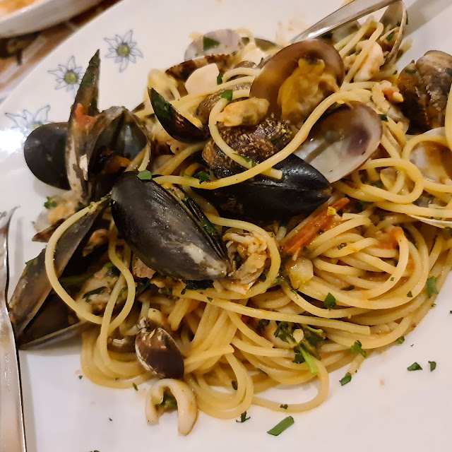 Spaghetti with Seafood
