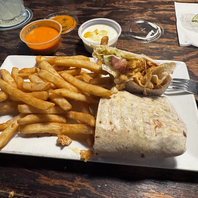 Buffalo Shrimp Wrap