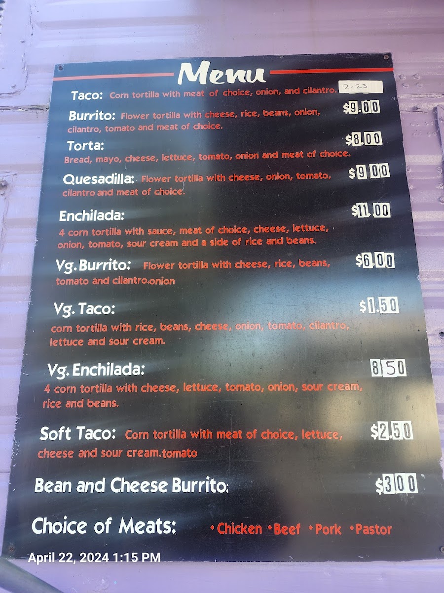 Menu Photo 0