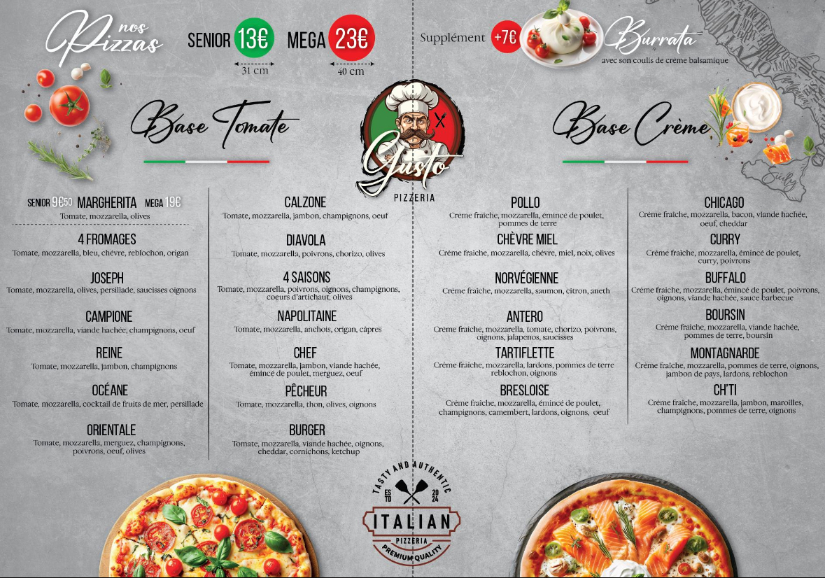 Gusto pizza - Photo 1