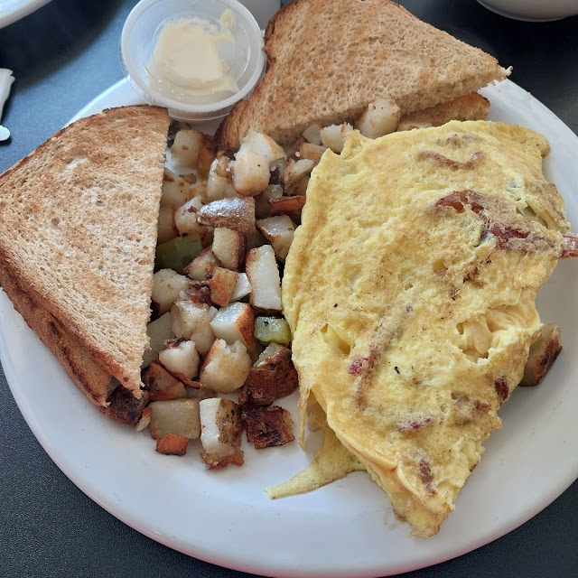 Bacon N Cheese Omelette