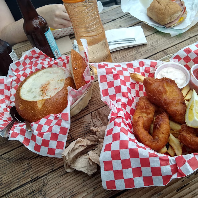 Fish and Chips and Clam Chowder