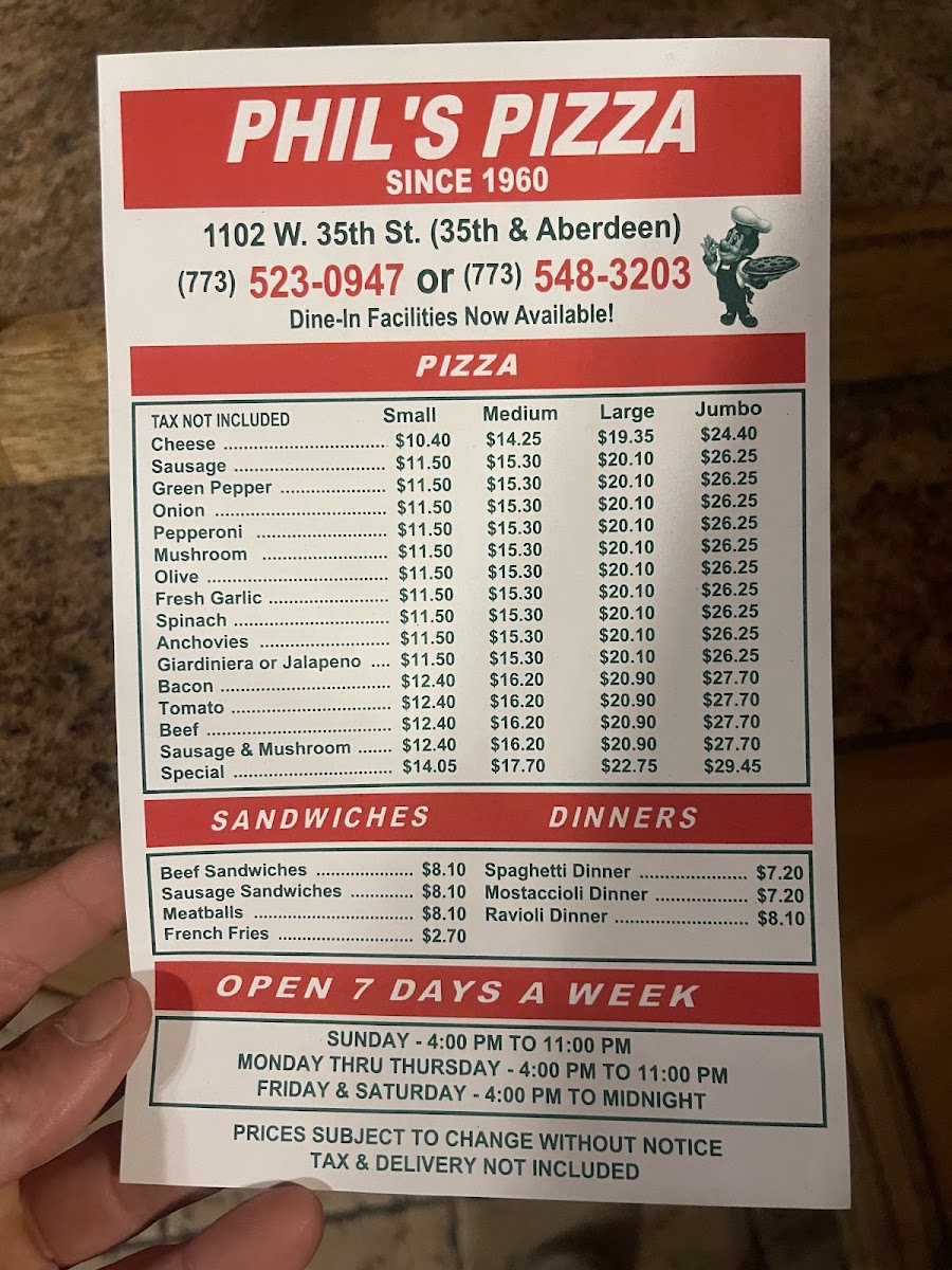 Menu Photo 0