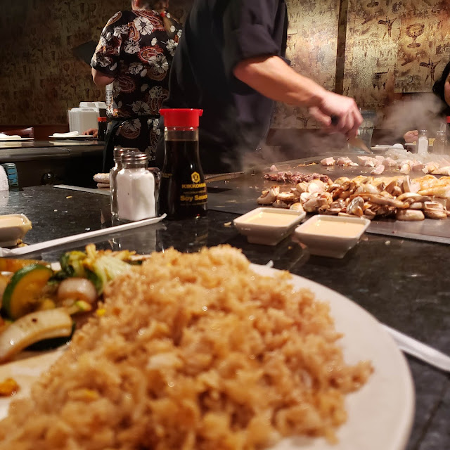 Hibachi Chicken and Shrimp