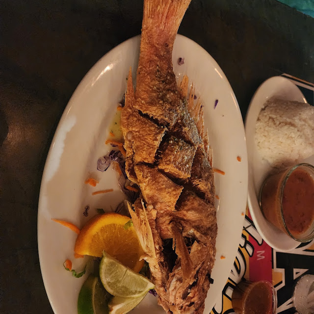 Whole Fried Snapper