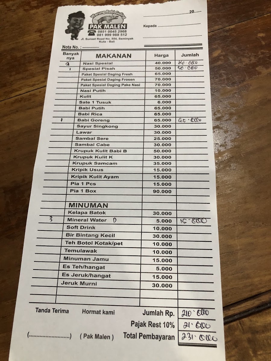 Menu Photo 2