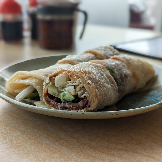 Beef Roll 大饼牛肉卷