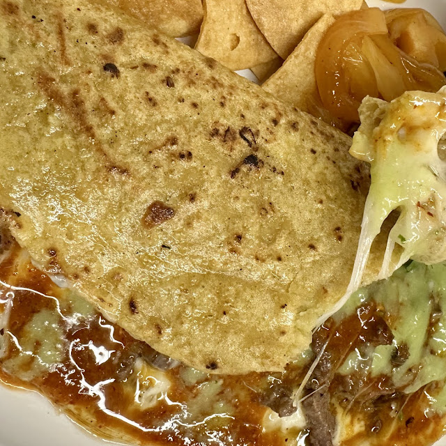 Homemade Corn Quesadilla