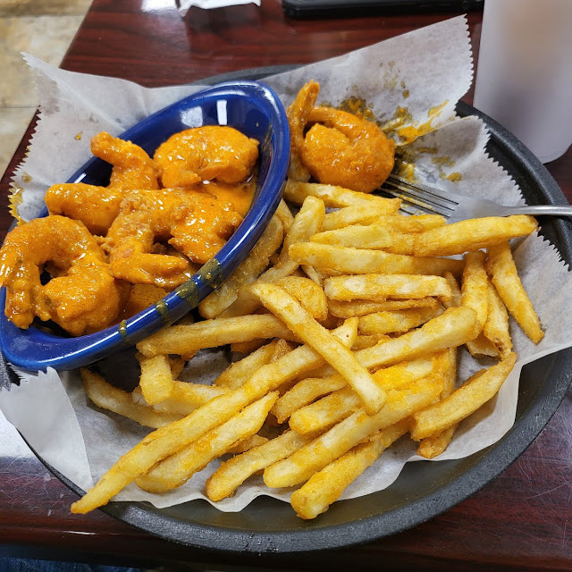 Shrimp Scampi Onion Rings