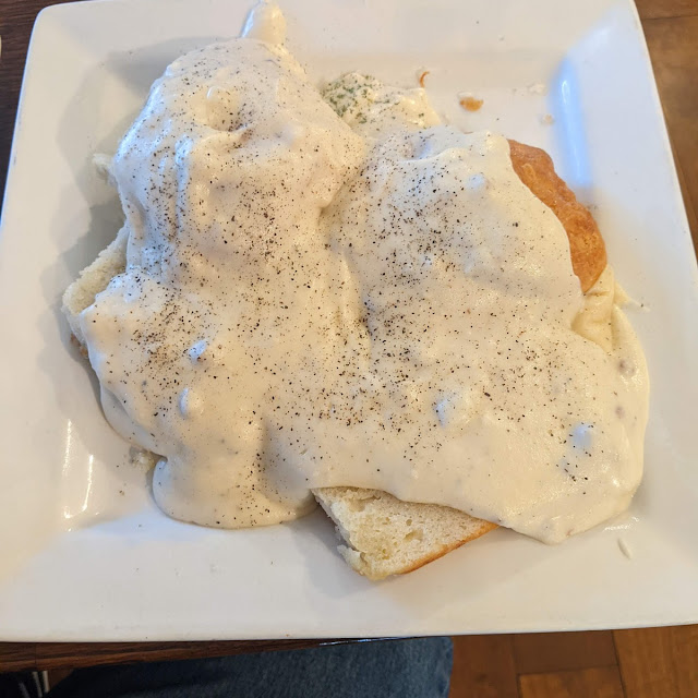 One Biscuit with Gravy