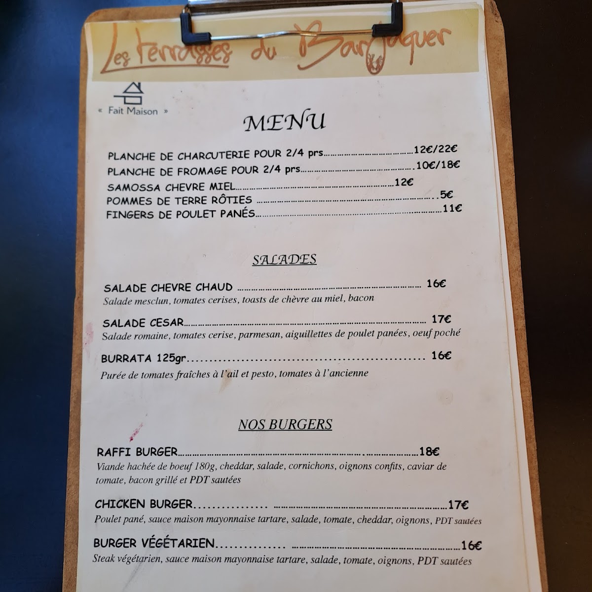 Menu Photo 3