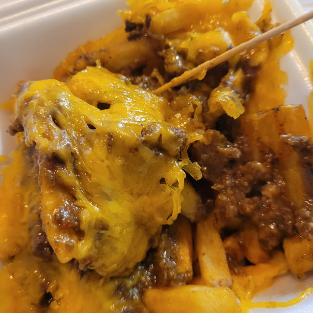 Chili Fries with Cheese