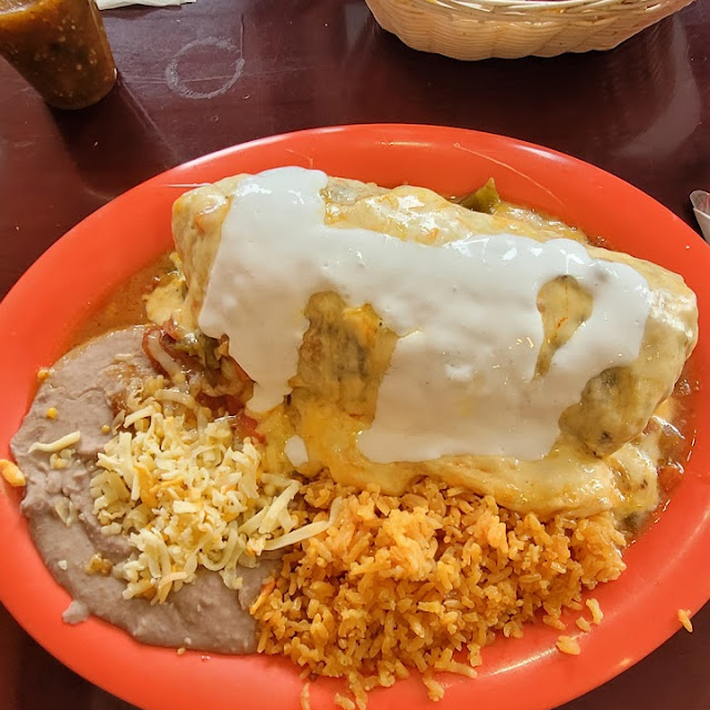 Chile Verde Burrito