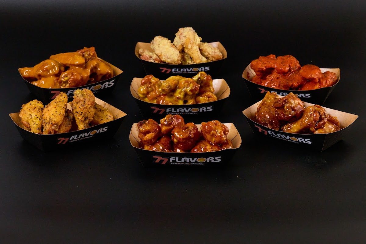 77 Flavors Wings & Philly (Austell Location) - Photo 4