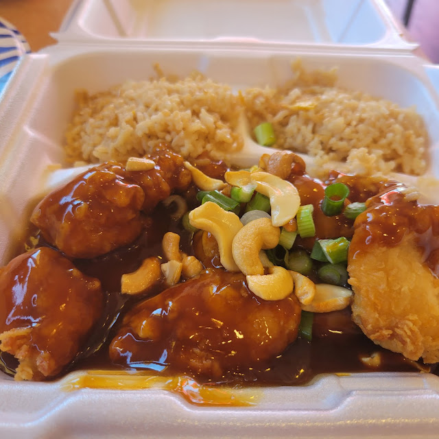 Cashew Chicken and Sweet and Sour Mix