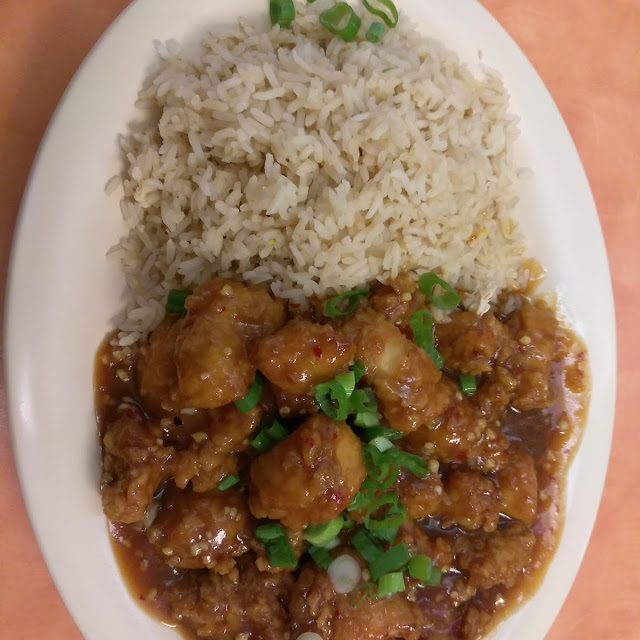General Chicken with Rice