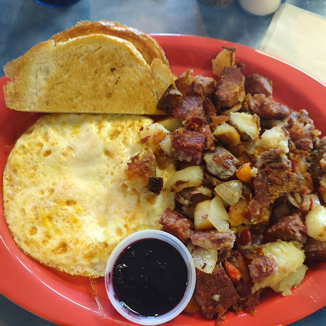 Corned Beef Hash and Eggs