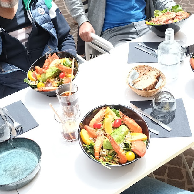 Salade Tomates Avocat Crevettes