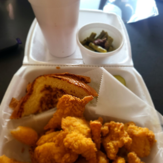 Catfish Nugget Basket of Fries