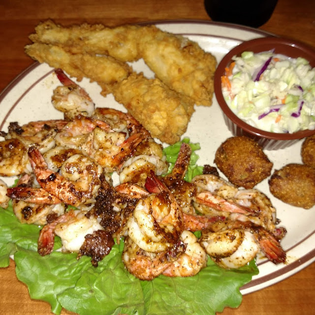 Jumbo Shrimp or Frog Legs
