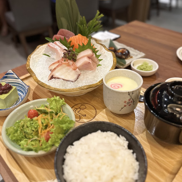 Saba and Sashimi Set