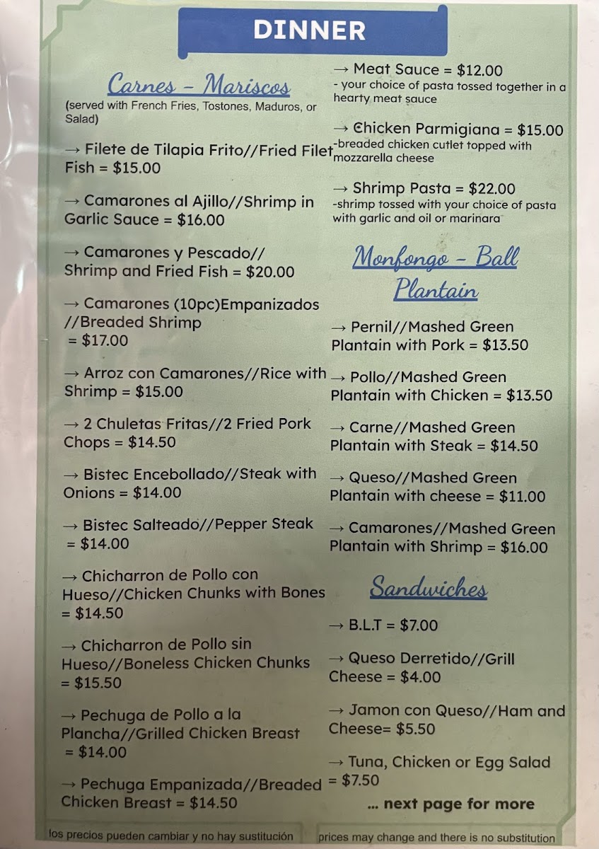 Menu Photo 0