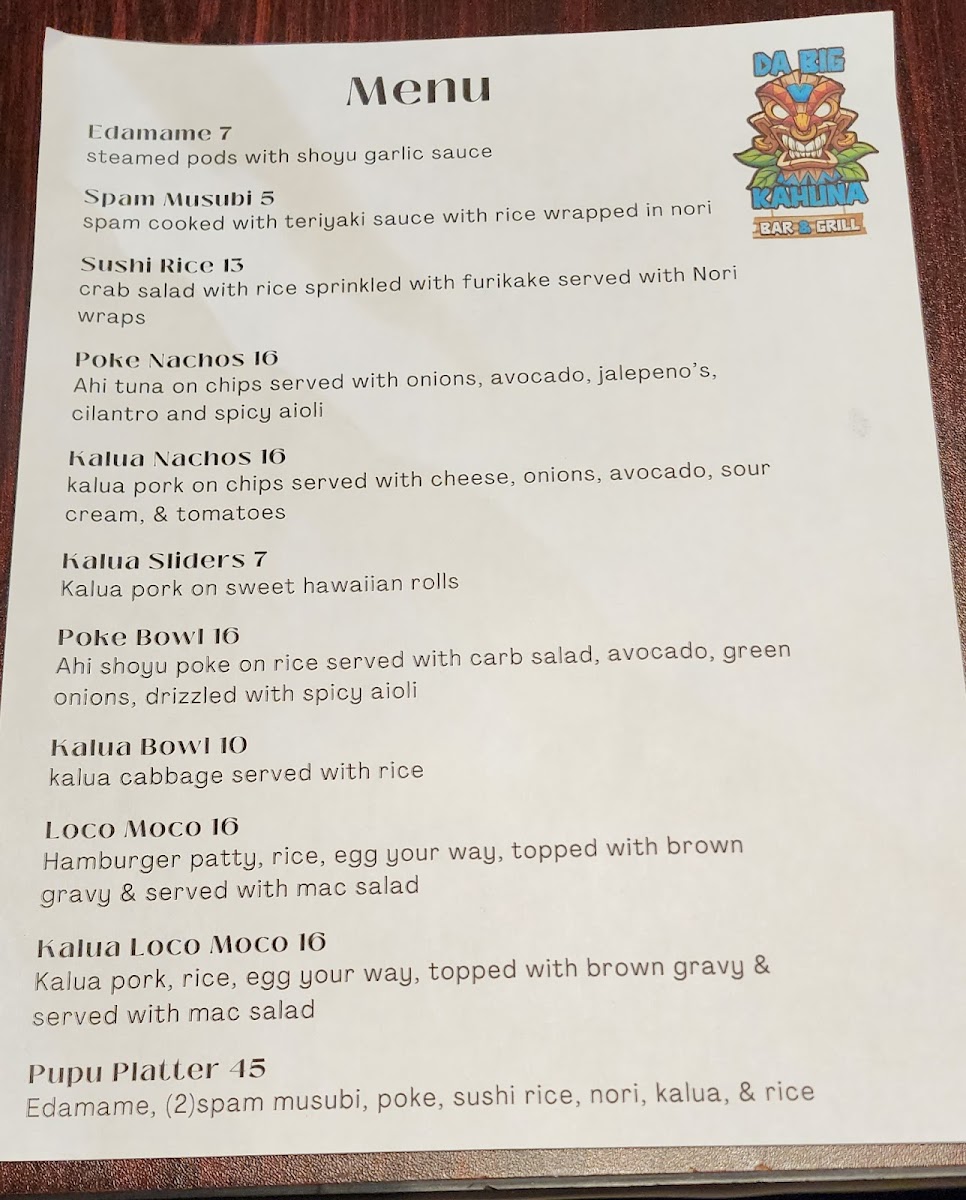 Menu Photo 0