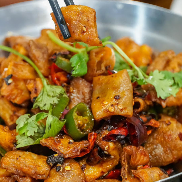 Pepper Pork Intestines