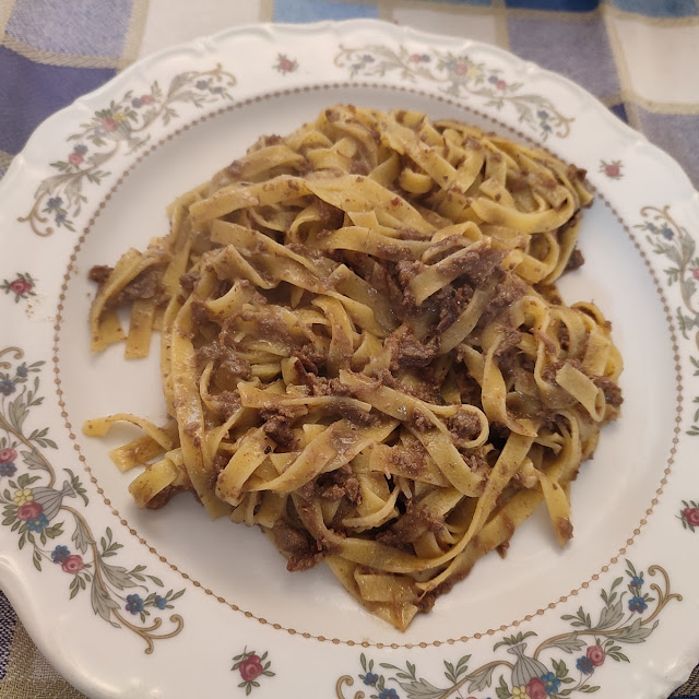 Tagliatelle Alla Cacciatora Con Ragù Di Lepre