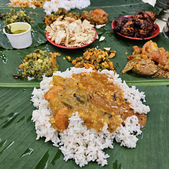Banana Leaf Rice Meal